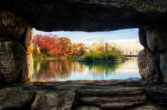 A Window to Autumn - Tod's Point