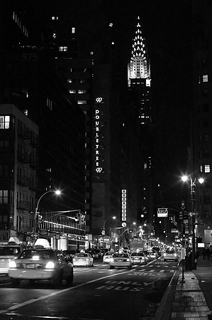 Big City Nights B&W