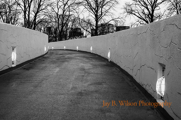 Arthur Fielder Footbridge at Dawn