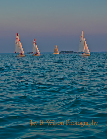 regatta at Indian Harbor Yacht Club, Greenwich, CT