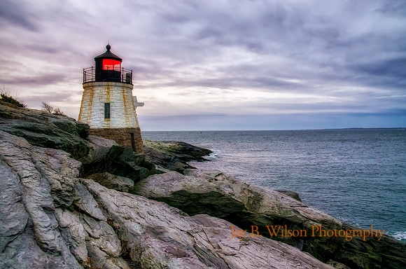 Castle Hill Light at Dawn