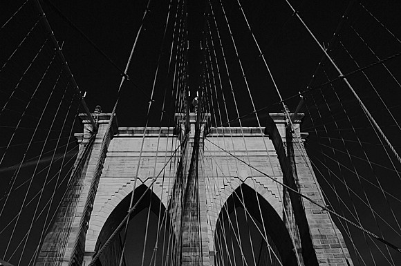 Brooklyn Bridge B&W