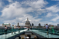 Millennium Bridge and St. Paul's