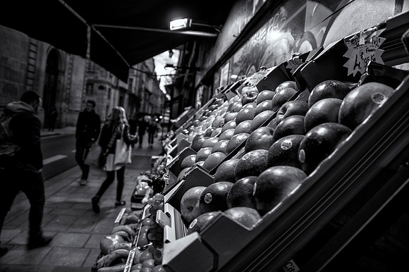 Fruit Stand, Paris