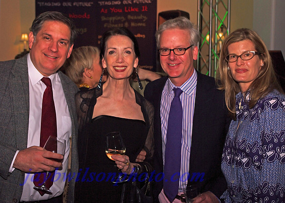 From left: Guest, Liz Lee, Peter Pennoyer and Katie Ridder
