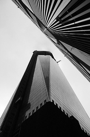 one world trade center, 1 world trade center, 1wtc, new york city, mist, nyc, lower manhattan