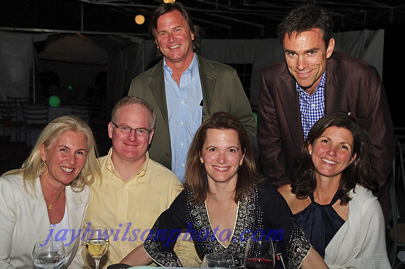 From left: Jenn Frost, Ed O'Toole, Ted Dierker, Kim O'Toole, Steve Crawford, Rose Crawford